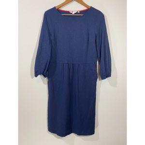 BODEN | Phoebe Jersey Dress in Navy